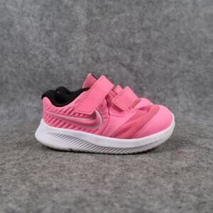 Nike Shoes Toddler Baby 6 Star Runner Sneakers Double Strap Pink Active Youth